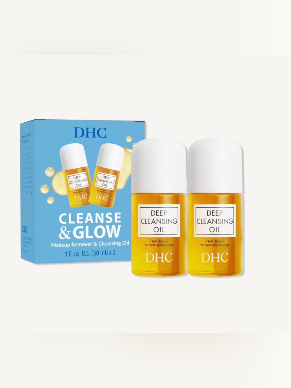DHC Deep Cleansing Oil Makeup Remover - (2-Pack)
